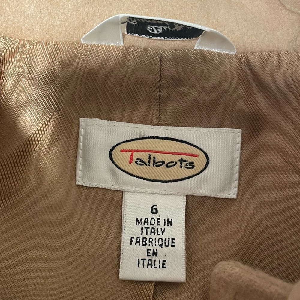 Talbots Toggle Camel Hair Jacket - image 3